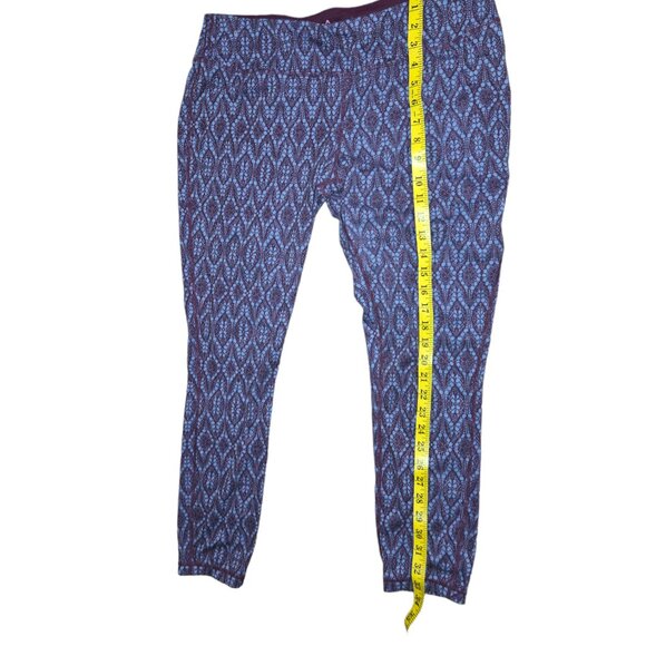 Prana Leggings Size XL Colorful Purple Print - Picture 6 of 6